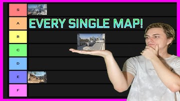 I ranked every single csgo map ever made