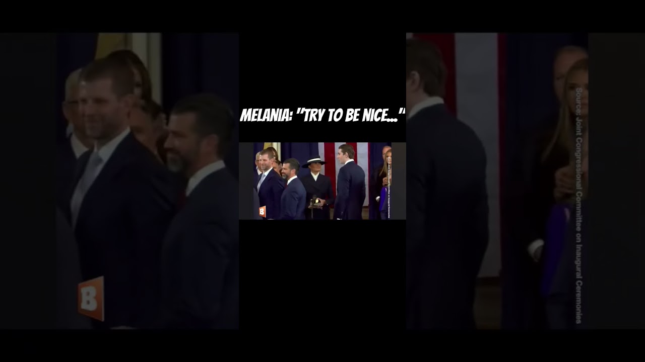 Barron Trump tells Joe Biden and Kamala Harris "It's on now..." at Trump Inauguration |