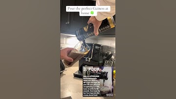 Master the Art of Pouring a Perfect Guiness at Home #guiness #nitrosurge