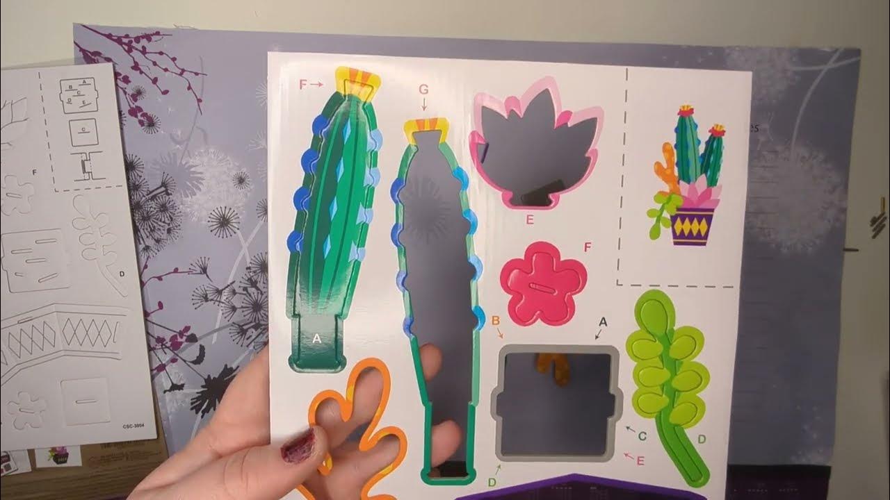Die beiden Bastelsets mit den Blumen vom TEDI aufgebaut schöne Deko