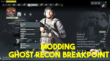 Modding ghost recon Breakpoint.