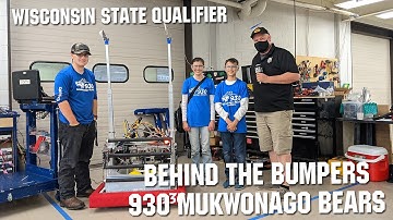 FRC 930 Mukwonago BEARs Behind the Bumpers Infinite Recharge 2021 First Updates Now