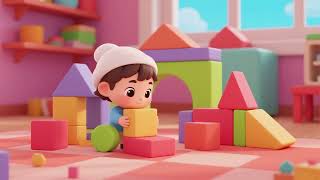 Building Blocks Shape Learning Song 🧱🔺 | Fun Construction Shapes for Kids