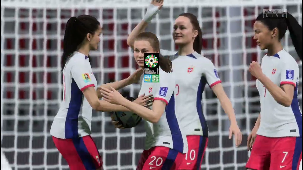 FIFA 23 - Women's World Cup Switzerland vs Norway- Group Stage - Gameplay (PC)
