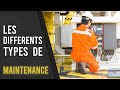  les diffrents types de maintenance industrielle 