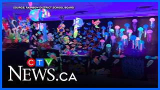 School art exhibit positively ‘glowing’