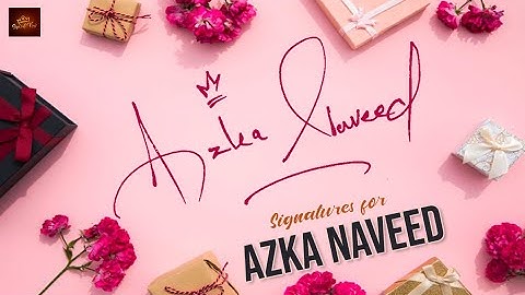 How to Draw Signature like a Billionaire (For Alphabet "A") - Signature for Name 