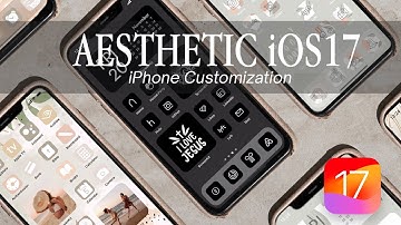 Aesthetic iOS 16 & iOS 17 iPhone customization 📲 | App icons iPhone & iPad, BEST Phone themes!
