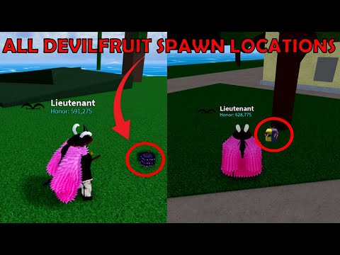 All Fruit Spawn Locations (Blox Fruits) SEA 3 