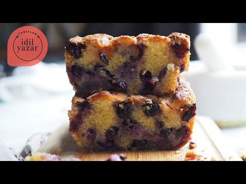 Video: Yaban Mersinli Haşhaşlı Kek