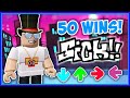 I Got A 50 Win Streak in Funky Friday Roblox FNF - RGCfamily