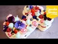 How to Make a Pretty Pavlova Letter Cake | Cupcake Jemma