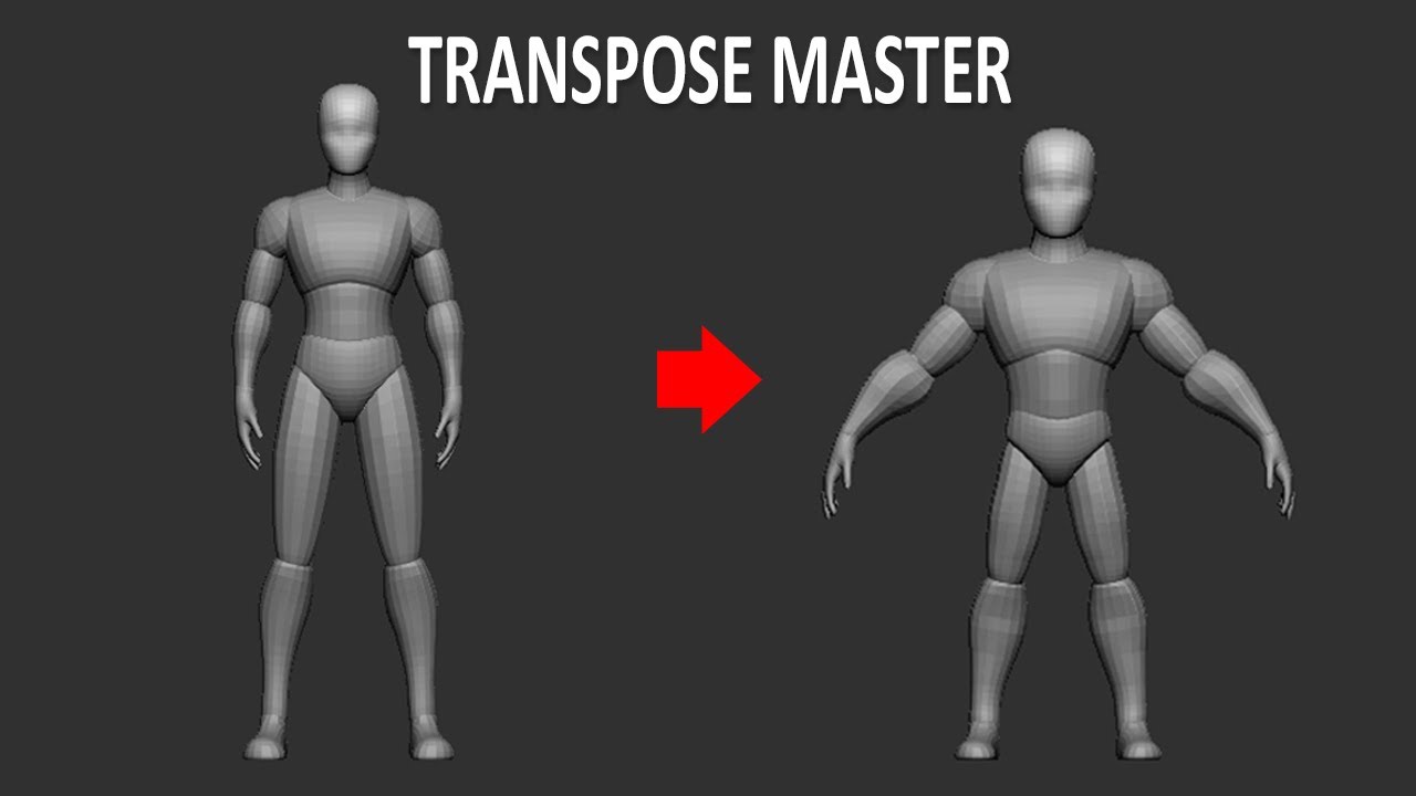 zbrush 2018 old transpose tool