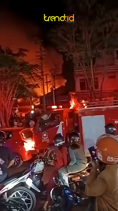AUTO RAMPED BY FIRE ENGINE