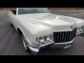 Blast from the past 1970 Cadillac DeVille Convertible at I-95 Muscle in Hope Mills NC