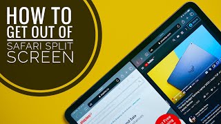 How To Split Screen Multitask On iPad 9th Generation!