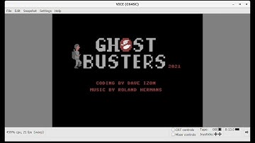 Commodore  C64 Ghostbusters 2021 WIP (1) Petscii