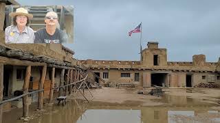 Bent’s Old Fort National Historic Site Flood Interview from the Courtyard with Guide Alicia LaFever.