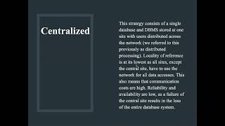 DDBMS: Data Allocation Live Class