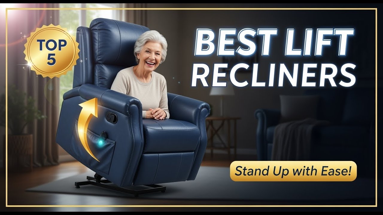 TOP 5 Best Power Lift Recliners 2026 | Stand Up with Ease and Relax in ...
