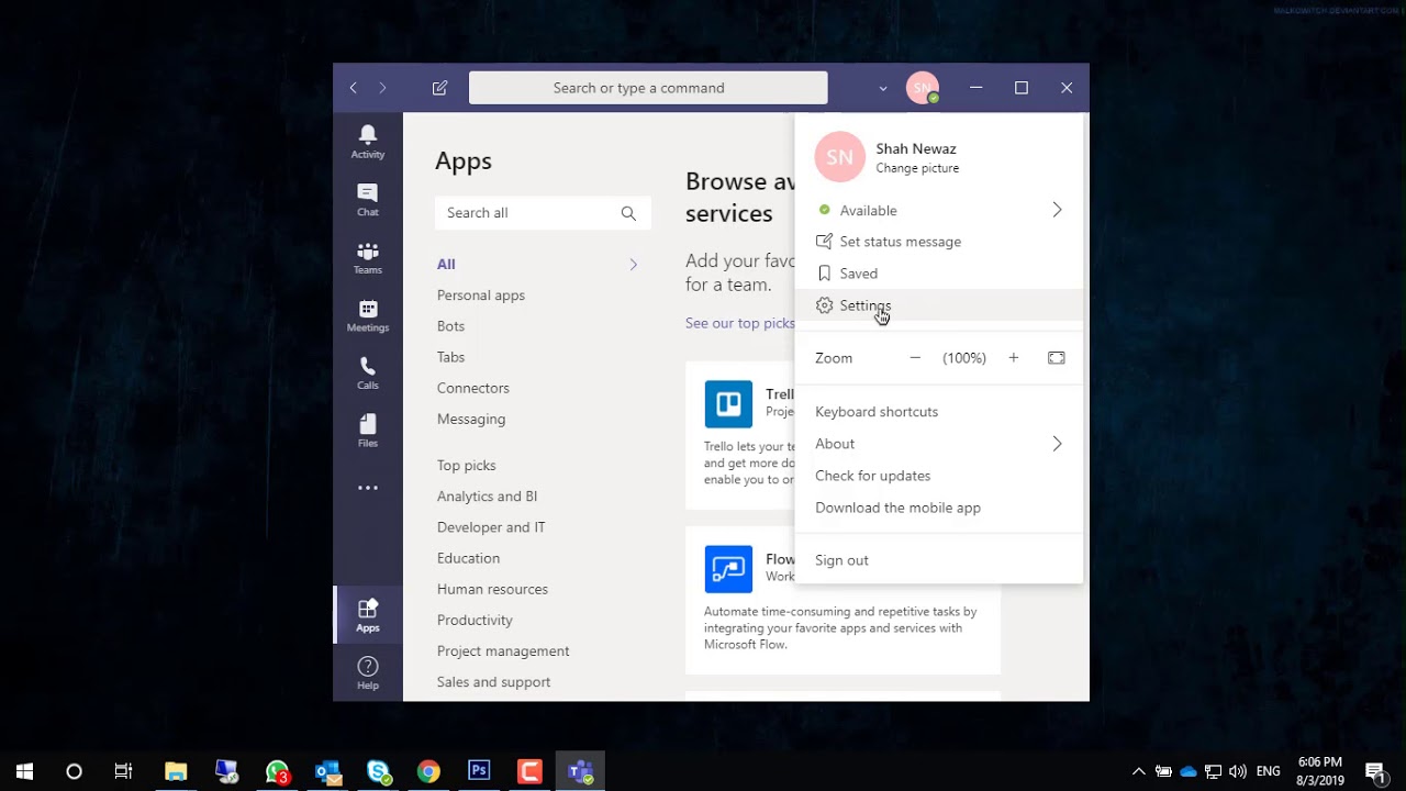 download microsoft teams desktop app