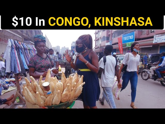 What Can $10 Get In CONGO, KINSHASA