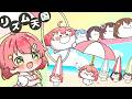 【手描き】リズム天国でいろんな姿になって世界に溶け込むみこち【ホロライブ 切り抜き 手描き / さくらみこ/ リズム天国】