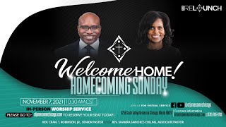 Homecoming Sunday November 7, 2021