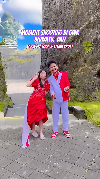 Farel Prayoga & Etenia Croft ~ Moment Shooting di Uluwatu, Bali #farelprayoga #eteniacroft #uluwatu