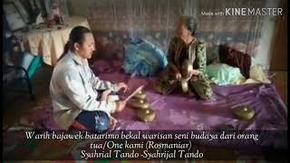 Warih. Minang Traditional music. .Syahrial Tando