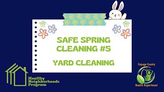 Celebrity Safe Spring Cleaning #5 - Yard Cleaning Net Worth