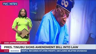 Information Pres. Tinubu Signs 2025 Appropriation Amendment Bill Into Law Update