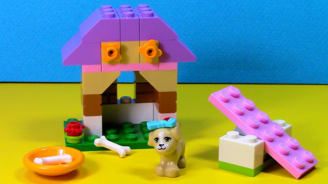  LEGO Friends Series 3 Animals - Puppy's Playhouse (41025) :  Toys & Games