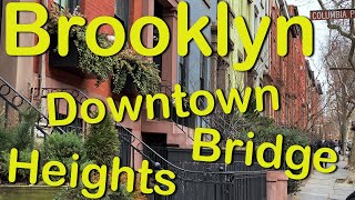 Brooklyn Bridge, Brooklyn Heights, Brooklyn downtown