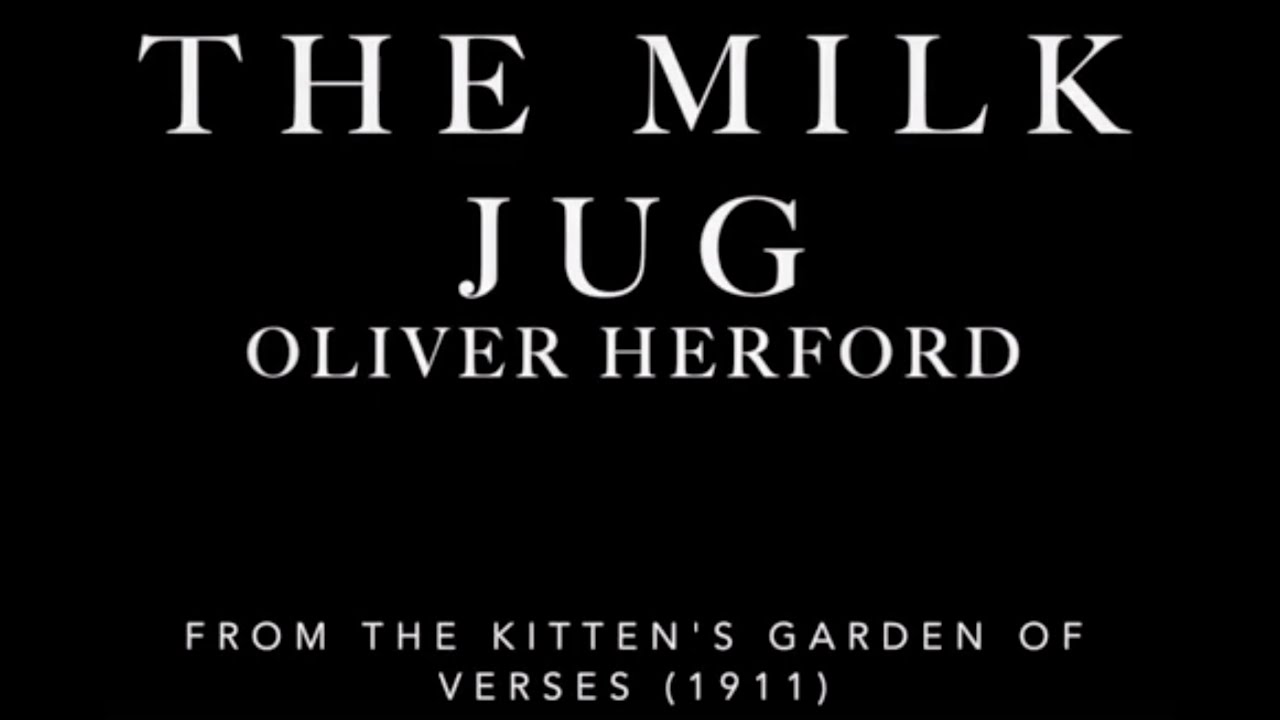 The Milk Jug by Oliver Herford