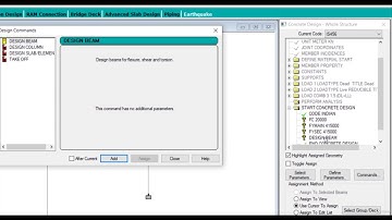 45. Defining the Design Parameters and Commands