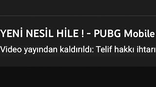 PUBG KANALA UYARI ATTI ! - PUBG Mobile Resimi