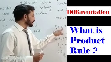 What is Product Rule Complete Concept Lecture in Urdu / Hindi