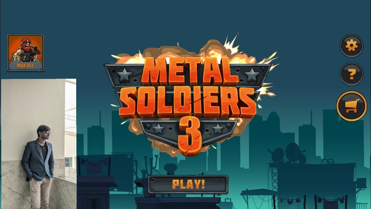 || Metal Soldier || For another funny and amazing gaming videos do Subscribe, and click on bell🔔 |