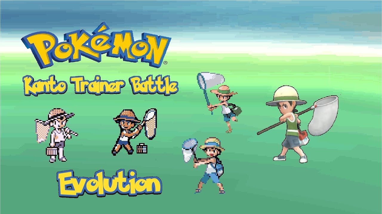 Evolution of Pokémon Trainer Red Themes 1996-2016 (HQ) 