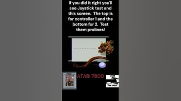 Secret Test in Ninja Golf Atari 7800 #atari #retro #gaming #atari7800 #cheatcodes #ninjagolf #7800