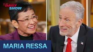 Maria Ressa - Fighting Back Against Trump’s Authoritarian Algorithm With Truth | The Daily Show