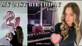 MY 21ST BIRTHDAY VLOG | oslavy s kamarády!