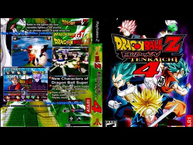 Emularoms: Dragon ball Z budokai tenkaichi 3 Versão Brasileira(Traduzido -  Dublado - PT / BR - Ps2 - ISO)