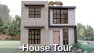 7X9 Meters Modern Small House Design 4 Bedrooms House Tour Small Lot