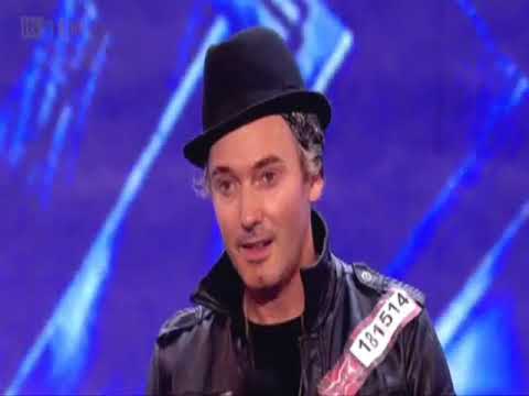simon cowell becomes lightning - funny moment on X Factor (UK)