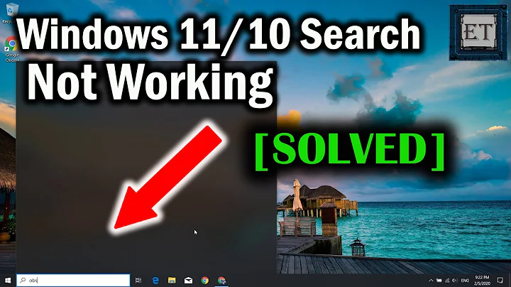 How to Fix Windows 10 Search Not Working (3 ways)