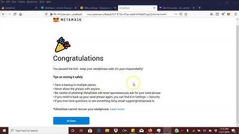 How To Create Metamask Wallet and Fund it For Smart Contract Programs