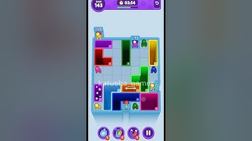 Drop AWAY Level 143 Walkthrough | Прохождение уровня 143 #games #gaming #dropaway