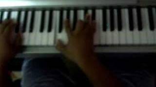 Video thumbnail of "On Bended Knee - piano"